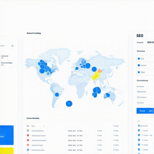 Data Dashboard for Local SEO and Proximity Signals Analytics dashboard showcasing local SEO metrics and proximity data visualization.