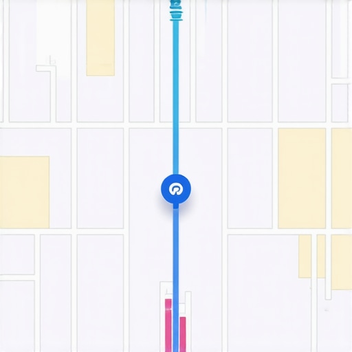 AI Geospatial Analysis in Local SEO AI analysis map showing proximity and user behavior patterns