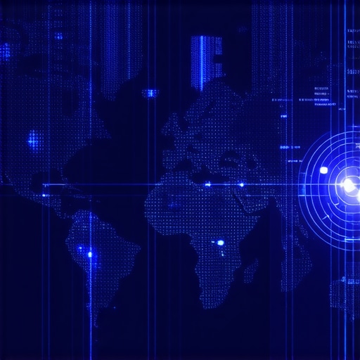 AI-Powered Local SEO Dashboard Futuristic dashboard illustrating AI analysis of local search data and hyper-local content strategies