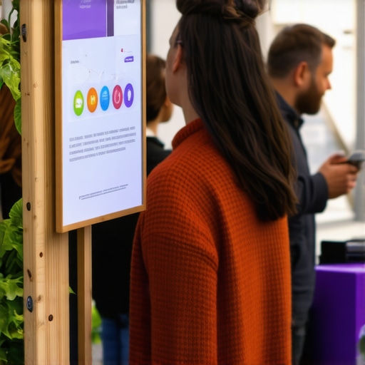 Community Event Boosting Local SEO Local business community event with digital engagement and networking