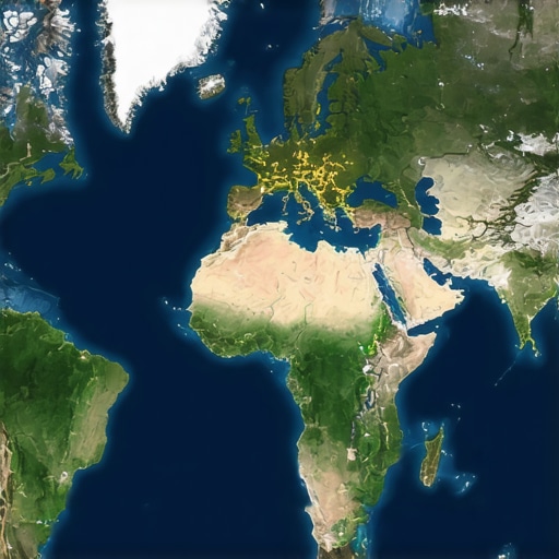 Map showing geofencing zones around local business areas