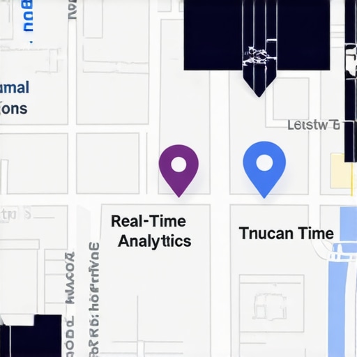 Hyperlocal Data Integration in Local SEO Map with real-time foot traffic, sentiment hotspots, and IoT sensor data points