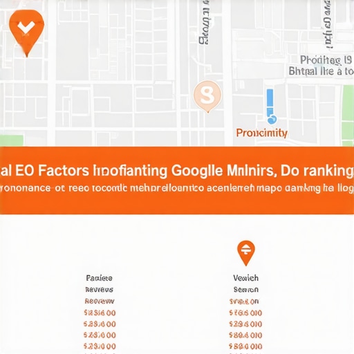 Local SEO Factors 2025 Infographic illustrating key local SEO factors impacting Google Maps rankings in 2025.
