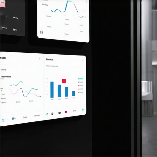 High-tech local business utilizing augmented reality and AI analytics