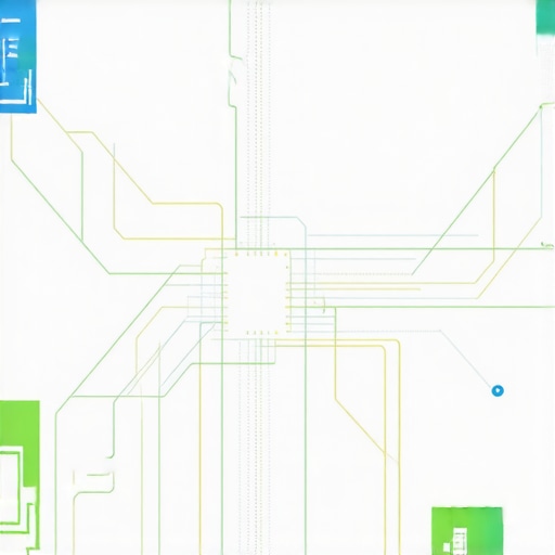 Illustration of AI analyzing local search data for SEO insights.