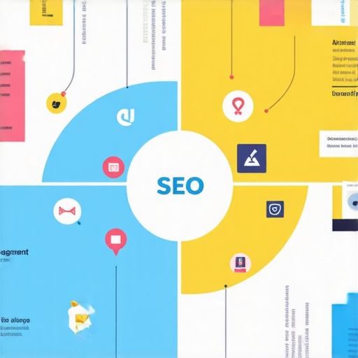 Advanced Local SEO Strategies 2025 Infographic showcasing modern local SEO tactics including AI, voice search, structured data, and community engagement.