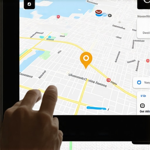 Augmented Reality and Local Search in 2025 Illustration of a smartphone displaying an augmented reality map with local business icons.