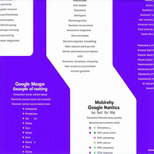 Evolution of Google Maps Signals Infographic illustrating the progression of ranking signals for Google Maps from basic to advanced metrics.