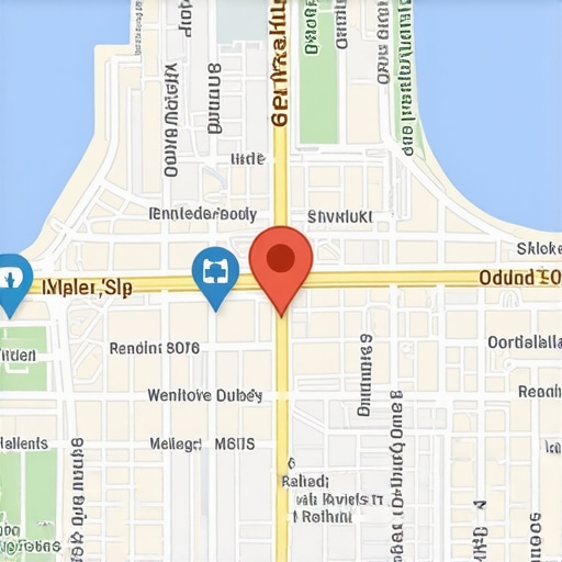 Detailed neighborhood map showing foot traffic, demographic data, and local engagement metrics.