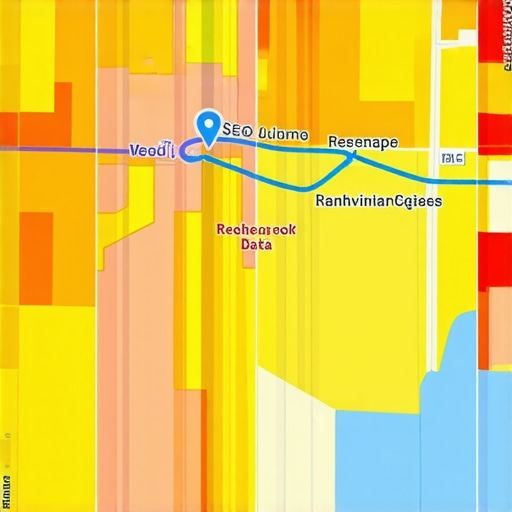 Heatmap illustrating neighborhood-based local SEO signals and consumer behavior patterns.