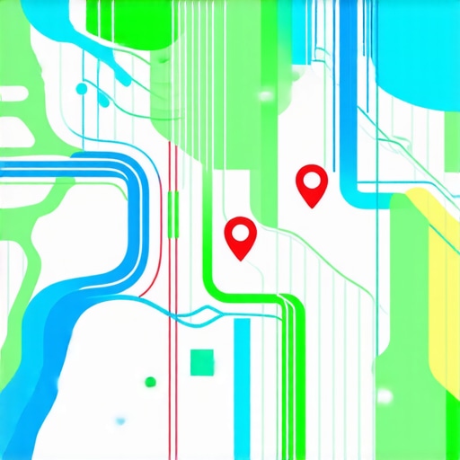 Next-Generation Proximity Analytics Illustration of a geospatial analytics dashboard showing real-time proximity and sensor data