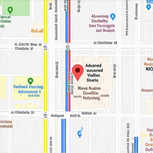 Proximity Zones and SEO Tactics 2025 City map showing proximity zones with data overlays for local SEO