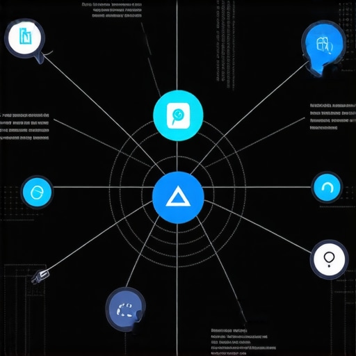 Diagram illustrating the interplay of local SEO signals and Google Maps ranking factors in 2025.