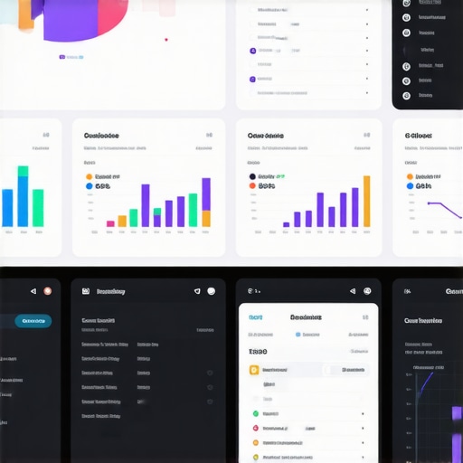 A futuristic dashboard showcasing real-time local SEO metrics with AR overlays
