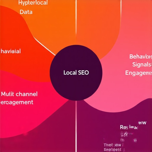 Advanced Local SEO Strategies 2025 Infographic illustrating sophisticated local SEO tactics for 2025