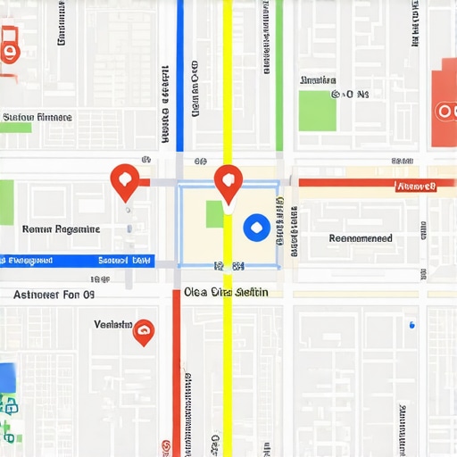 Augmented Reality and Sensor Analytics in Urban Local SEO City map featuring AR overlays and sensors demonstrating advanced local data analytics.