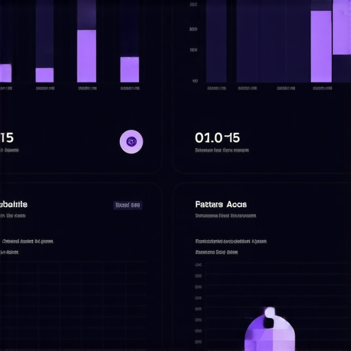 Screenshot of a dashboard displaying live user engagement and behavioral metrics for local SEO