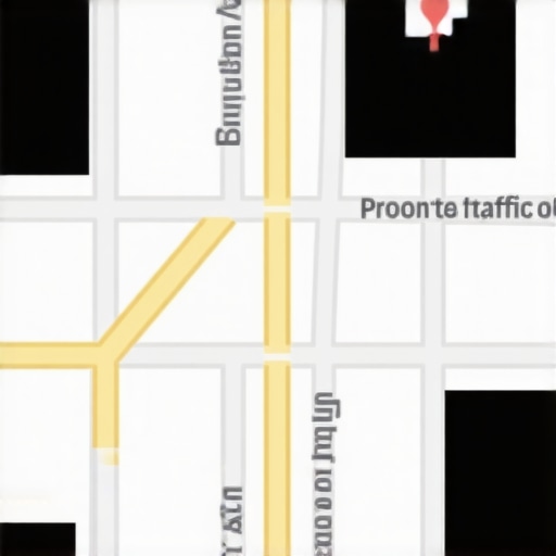 Digital map with highlighted geo-fenced zones and engagement metrics