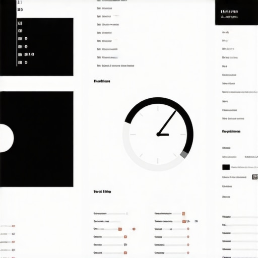 A dashboard displaying various local visibility metrics for SEO analysis.