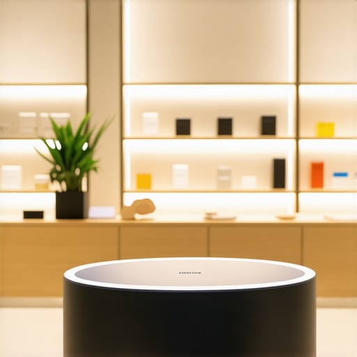 Tech-Enabled Retail Engagement Retail store with IoT sensors and data analytics dashboards.